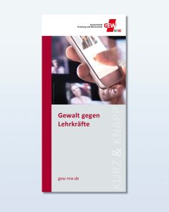 Flyer "Gewalt gegen Lehrkräfte" (50 Stück)
