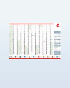 GEW-Wandplaner 2026/27 (20 Stück)